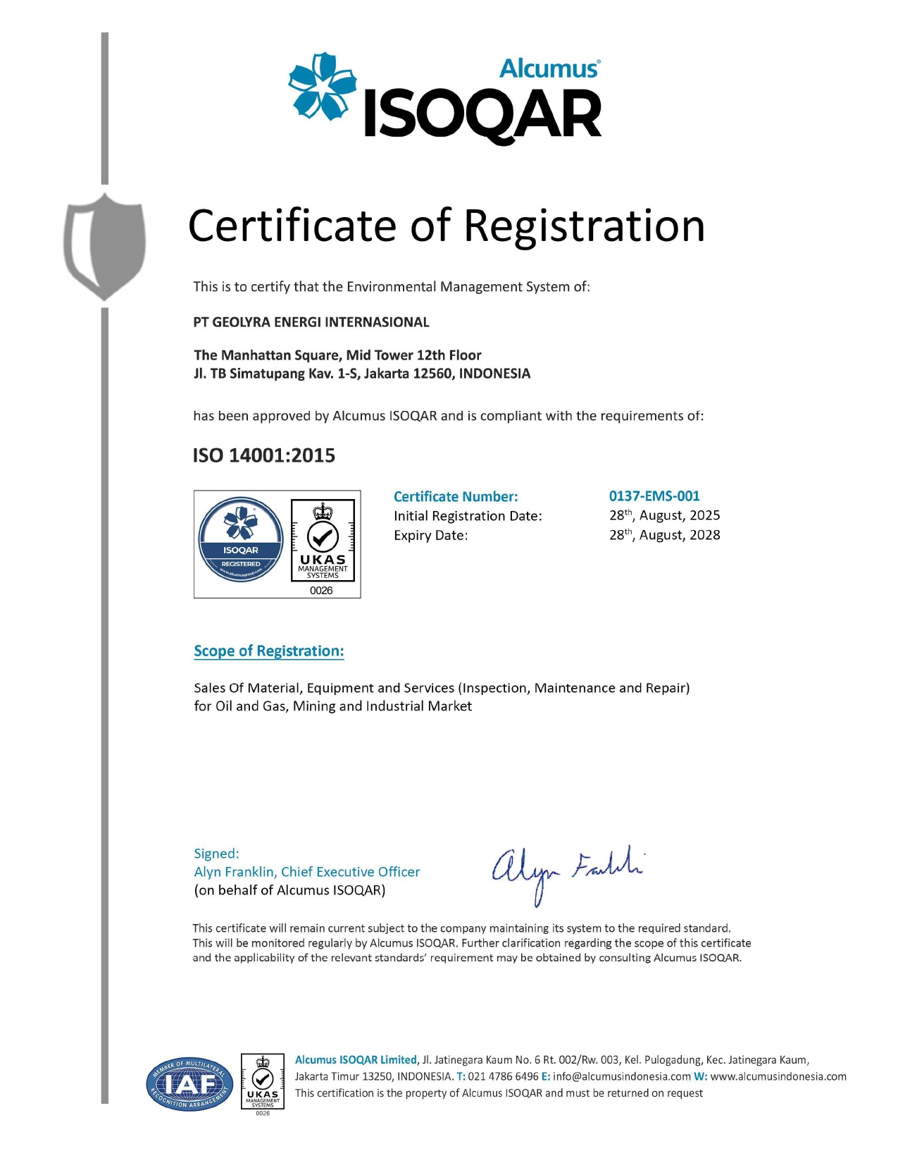 ISO 14001:2015